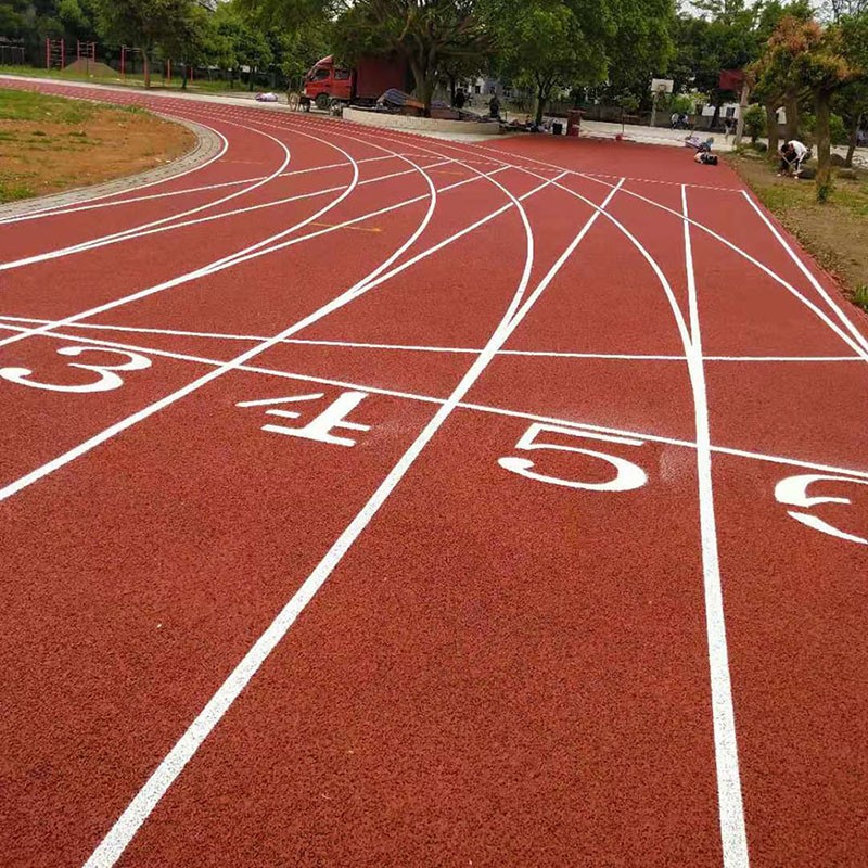 公园200米塑胶跑道,公园塑胶跑道200m多少钱