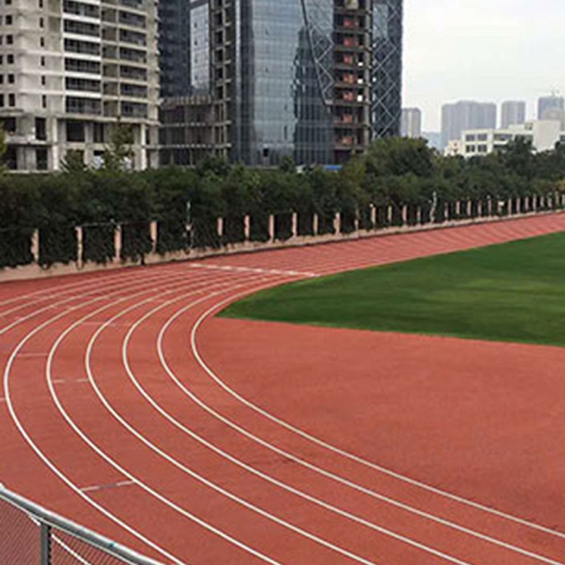 公园150M塑胶跑道,公园塑胶跑道150米总面积价钱