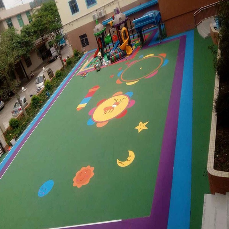 幼儿园室外地坪材料