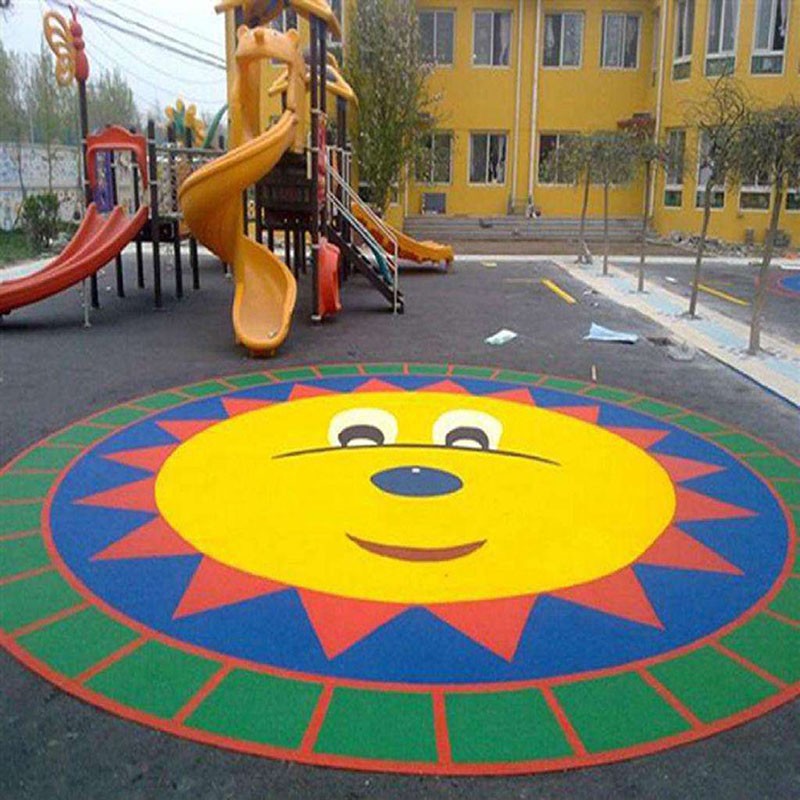 幼儿园塑胶场地施工 专业幼儿园地面施工