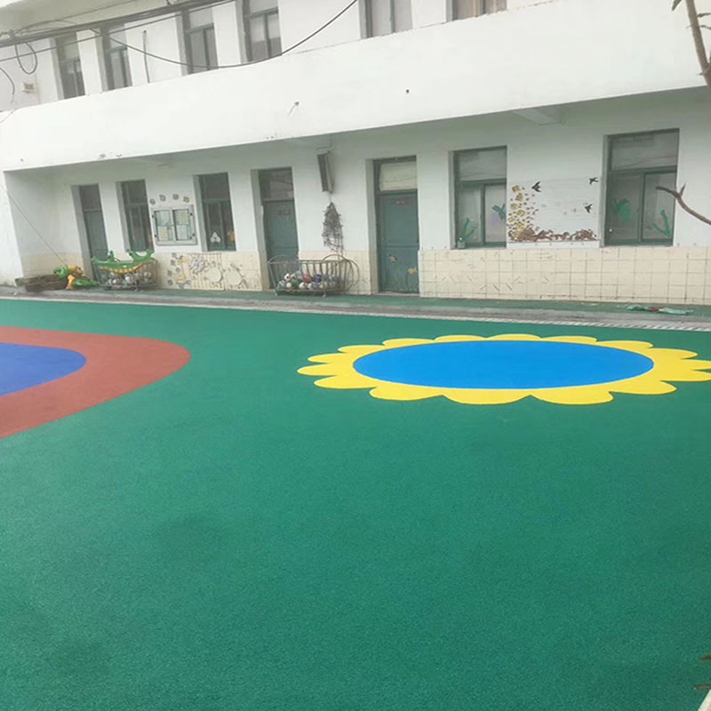 博罗幼儿园塑胶施工 幼儿园epdm价格