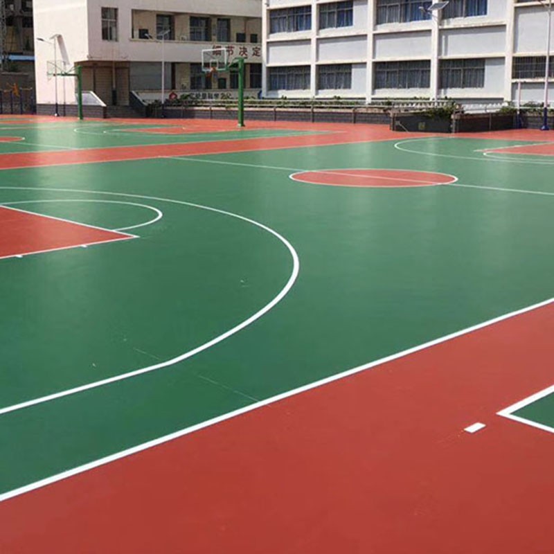 室内篮球场铺设 室内硅PU篮球场多少钱一平方米