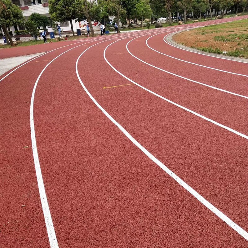 透气型塑胶跑道工程造价 透气型塑胶跑道 经验丰富经久耐用