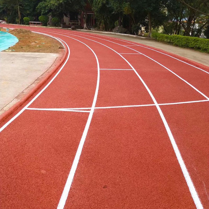 复合型塑胶跑道工程造价 复合型塑胶跑道 经验丰富经久耐用